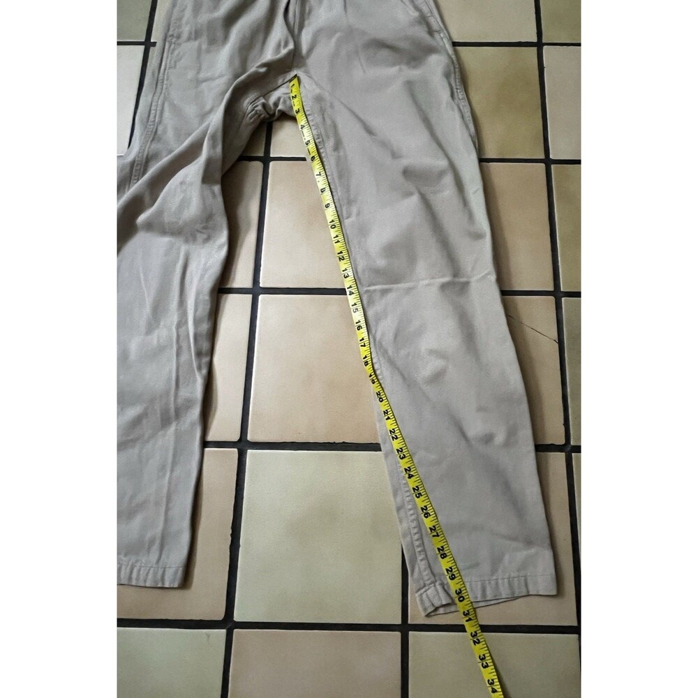 Vintage Gramicci Pants Sz S Beige Skater Hiking Climbing Bouldering Cotton USA - Picture 10 of 11